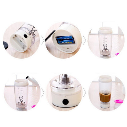 Electric Tornado Mixing Bottle – Self-Mixing Shaker for Gym & Travel